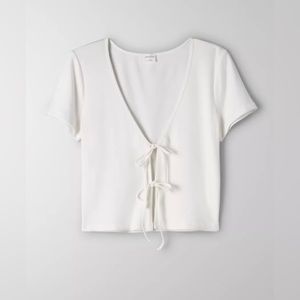 Wilfred Only Tie-Front T-Shirt